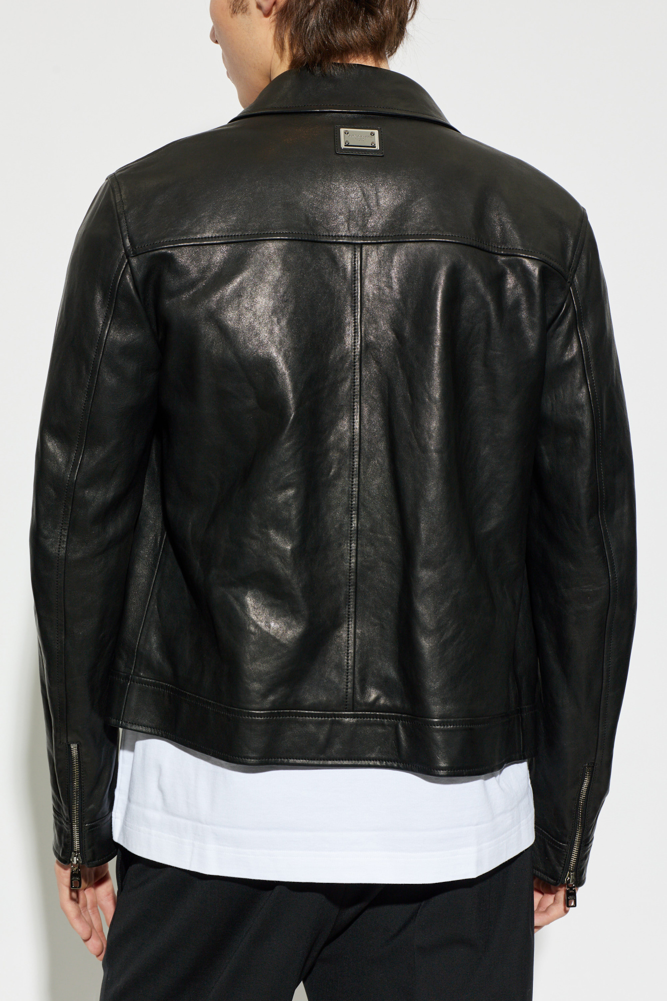 Dolce & Gabbana Leather jacket | Men's | Vitkac